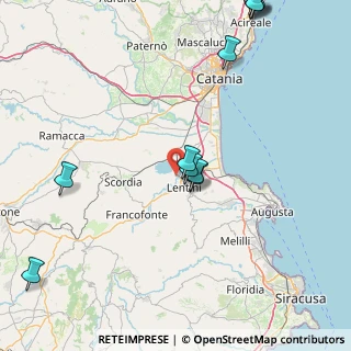 Mappa Contrada Case Biviere sn, 96016 Lentini SR, Italia (23.81273)