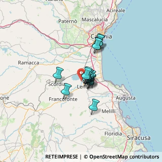 Mappa Contrada Case Biviere sn, 96016 Lentini SR, Italia (8.13)