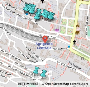 Mappa Agrigento Centrale, 92100 Agrigento AG, Italia (0.174)