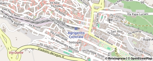 Mappa Agrigento