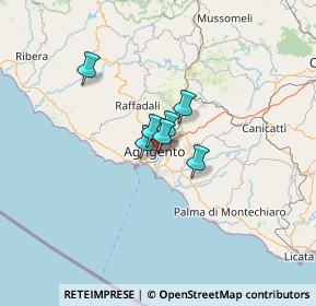 Mappa Agrigento Centrale, 92100 Agrigento AG, Italia (21.55727)