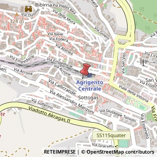 Mappa Via Acrone, 27, 92100 Agrigento, Agrigento (Sicilia)