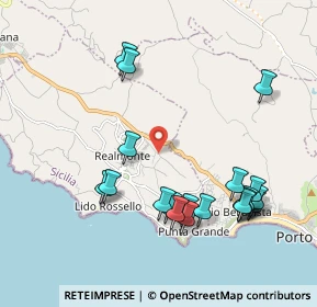 Mappa Via della Libertà, 92010 Realmonte AG, Italia (2.466)