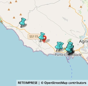 Mappa Via della Libertà, 92010 Realmonte AG, Italia (4.72429)