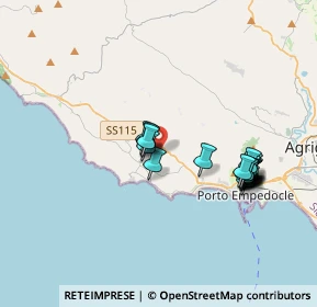 Mappa Via della Libertà, 92010 Realmonte AG, Italia (3.96)