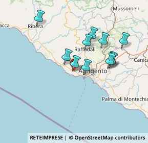 Mappa Via della Libertà, 92010 Realmonte AG, Italia (14.30455)