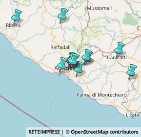 Mappa Via San Vito, 92100 Agrigento AG, Italia (11.64)