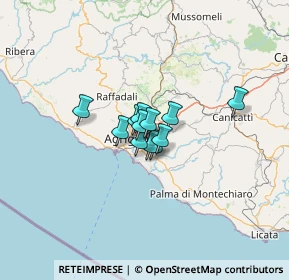 Mappa SS 640 Km.9 - Contrada Mendolito, 92100 Agrigento AG, Italia (6.6)