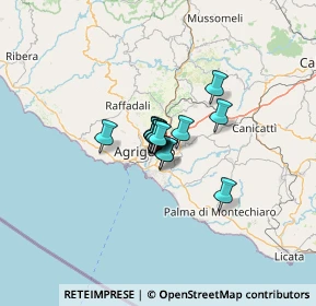 Mappa SS 640 Km.9 - Contrada Mendolito, 92100 Agrigento AG, Italia (6.04786)