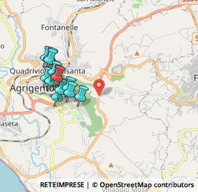 Mappa SS 640 Km.9 - Contrada Mendolito, 92100 Agrigento AG, Italia (2.06615)