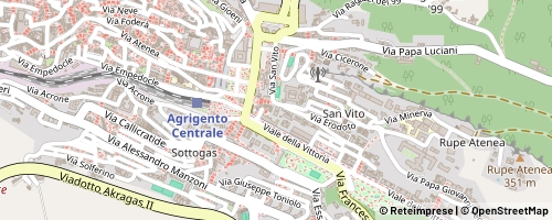 Mappa Agrigento