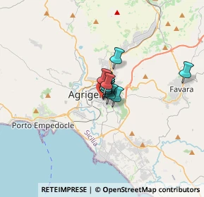 Mappa Piazza Guglielmo Marconi, 92100 Agrigento AG, Italia (1.25364)