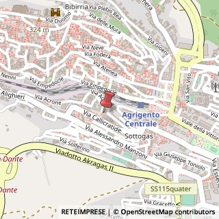 Mappa Piazza Metello, 3, 92100 Agrigento, Agrigento (Sicilia)