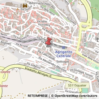 Mappa Piazza Metello, 1, 92100 Agrigento, Agrigento (Sicilia)