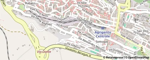 Mappa Agrigento