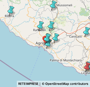 Mappa Via Ina Casa, 92100 Agrigento AG, Italia (18.55636)