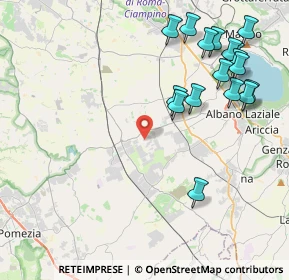 Mappa Via di Pian Savelli, 00041 Albano Laziale RM, Italia (5.20412)