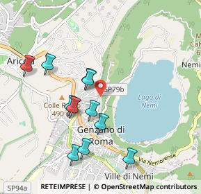 Mappa Via della Madonnina, 00045 Genzano di Roma RM, Italia (0.99636)