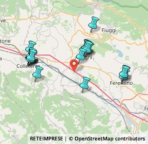 Mappa Via Area Sviluppo Industriale, 03012 Anagni FR, Italia (8.043)