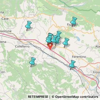 Mappa Via Area Sviluppo Industriale, 03012 Anagni FR, Italia (5.74455)