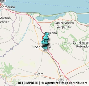 Mappa SS89, 71016 San Severo FG, Italia (18.70545)
