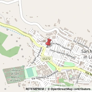 Mappa Corso Giacomo Matteotti, 13, 71014 San Marco in Lamis, Foggia (Puglia)