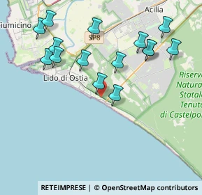 Mappa Via Gaspare Balbi, 00122 Lido di Ostia RM, Italia (4.49467)