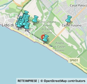 Mappa Via Gaspare Balbi, 00122 Lido di Ostia RM, Italia (2.4405)