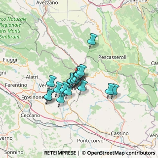 Mappa , 03039 Sora FR, Italia (10.24579)