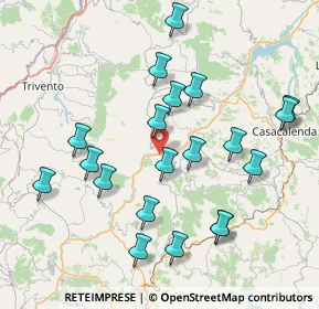 Mappa Via Fondovalle Biferno, 86030 Lucito CB, Italia (8.5815)