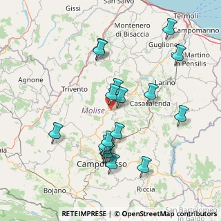 Mappa Via Fondovalle Biferno, 86030 Lucito CB, Italia (16.31944)