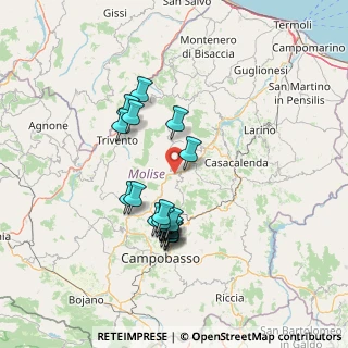 Mappa Via Fondovalle Biferno, 86030 Lucito CB, Italia (13.506)