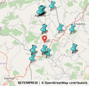 Mappa Unnamed Road, 86097 Pescolanciano IS, Italia (8.298)