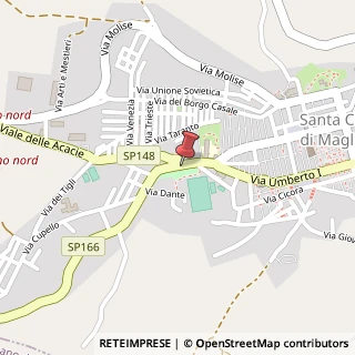 Mappa Via Principe di Piemonte, 18, 86047 Santa Croce di Magliano, Campobasso (Molise)
