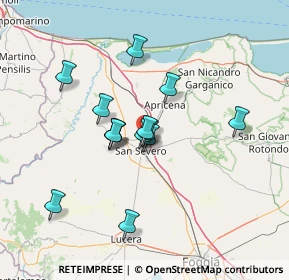 Mappa 480, 71016 San Severo FG, Italia (11.89143)