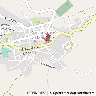 Mappa Via del Sole, 1, 86047 Santa Croce di Magliano, Campobasso (Molise)