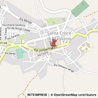 Mappa Strada Fontana Vecchia, 2, 86047 Santa Croce di Magliano, Campobasso (Molise)