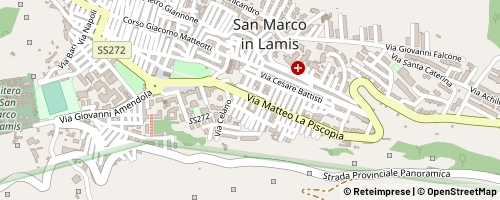 Mappa San Marco in Lamis