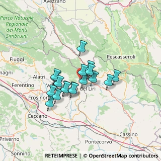 Mappa Centro C.le La Selva, 03039 Sora FR, Italia (10.30278)