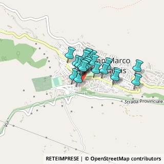 Mappa Piazza E. DE Martino, 71014 San Marco in Lamis FG, Italia (0.2685)