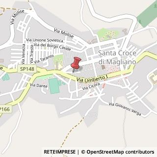 Mappa Via Roma, 2, 86047 Santa Croce di Magliano CB, Italia, 86047 Santa Croce di Magliano, Campobasso (Molise)