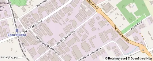 Mappa Ariccia