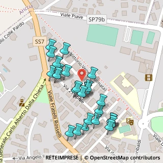 Mappa Via della Resistenza, 00045 Genzano di Roma RM, Italia (0.13214)