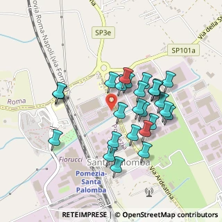 Mappa Santa Palomba, 00071 Pomezia RM, Italia (0.43462)