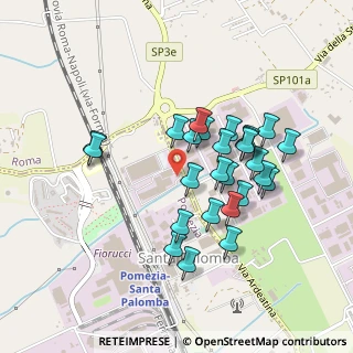 Mappa Santa Palomba, 00071 Pomezia RM, Italia (0.42846)