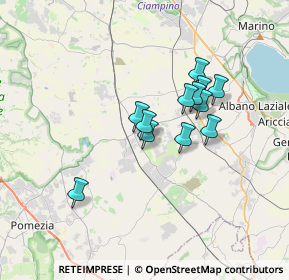 Mappa 00134 Pomezia RM, Italia (2.785)