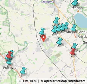 Mappa Via dei Tamarindi, 00134 Pomezia RM, Italia (6.006)