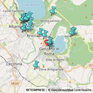 Mappa Viale Vittorio Veneto, 00045 Genzano di Roma RM, Italia (2.3205)