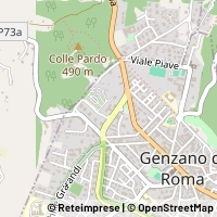 Mapa Genzano di Roma