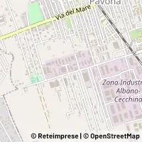 Karta Albano Laziale